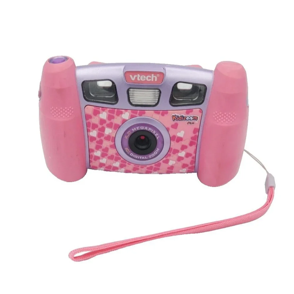 VTech Kidizoom Plus Digital Camera Pink 2MP 2x Zoom Kids Tested